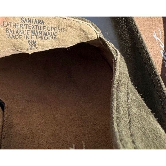 EASY SPIRIT WOMEN'S SANTARA SLIP-ON LOAFER, Olive Green, US SIZE 6.5 M - Picture 8 of 9